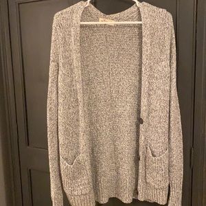 Small Grey Hollister Cardigan
